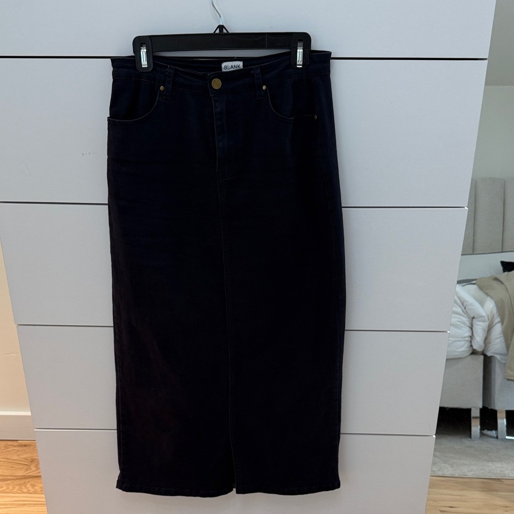Blank Dark navy Maxi Skirt